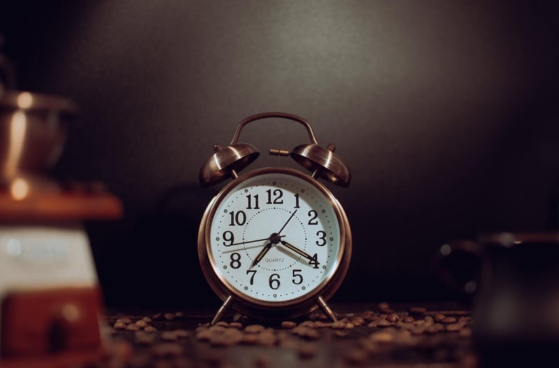 Vintage alarm clock